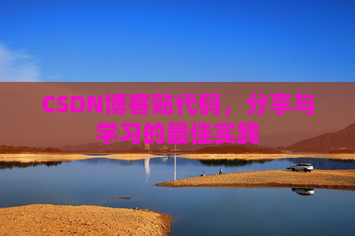 CSDN博客贴代码，分享与学习的最佳实践